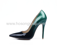 New style gradient high heel dress shoes