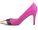 New arrival metal pointed toe stiletto heel dress shoes