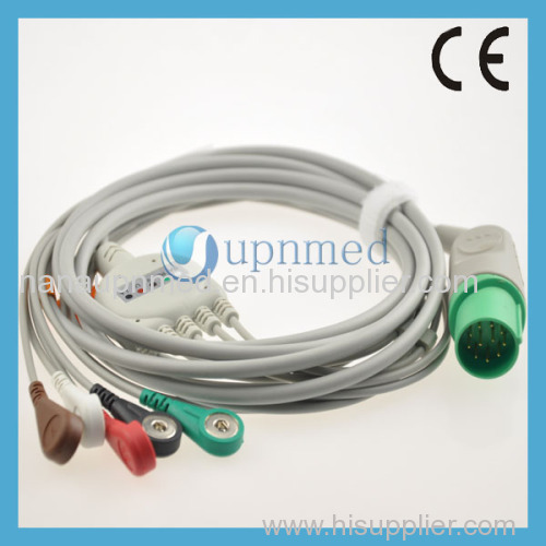 Nihon Kohden TEC5200A ECG cable