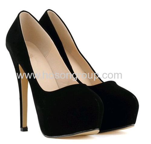 New style kid skin high heel dress shoes