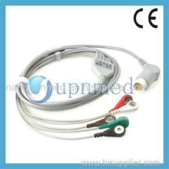 Philips M1600A M1580A ECG trunk cable 8pins