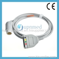 Siemens Drager 5 lead ECG trunk cable