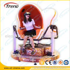 New arrival virtual reality simulation rides 9D vr goggles 9d virtual reality with double seats From Zhuoyuan