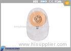 White One Piece Temporary Colostomy Bag Closed Type With Convex Baseplate Design