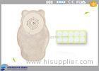 Medical One Piece Ostomy Bag Girl / Flange Colostomy Bag With Release Film