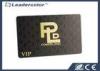 Magnetic Stripe PVC VIP Smart ID Cards CR80 Size Embossing Number