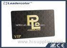 Magnetic Stripe PVC VIP Smart ID Cards CR80 Size Embossing Number