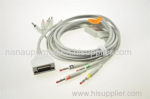 Fukuda ME 12 channel ECG cable