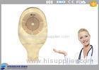 Hydrocolloid Flange One Piece Ostomy Bag With Light Brown EVOH Material