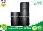 75mm x 33m Custom Black Colored Masking Tape For Industrial Utility