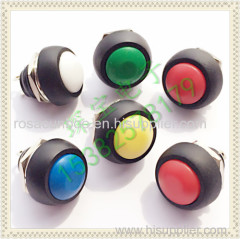 12mm Waterproof Momentary Push button Switch 12V 24V 220V non-lock push button switch mini round push button switch