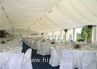 Instant Decorated Wedding Party Tents For Celebration / Festival With Side Walls