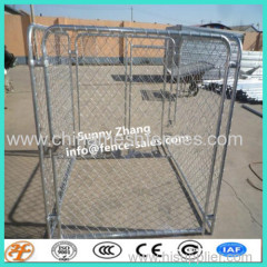 5'x10'x6' big dog house clamp connector dog runs solid roof dog kennels
