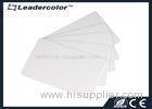 Rewritable White Smart ID Cards Printable / Blank PVC ID Card Standard Size