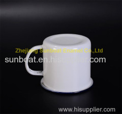 home appliance drinkware enamel mug 10*10cm cast iron enamel cup