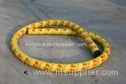 Single End Concrete Rubber Hose Anti Scratch High Impact Resistance