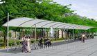 Metal Driveway Car Canopy Tents Shelter With Waterproof PVDF Fabric