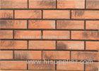 Solid exterior veneer brick wall wear resistance for house building design