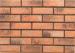 Solid exterior veneer brick wall wear resistance for house building design