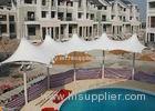 PVDF Membrane Building Shade Structures For Swimming Pool Large Span