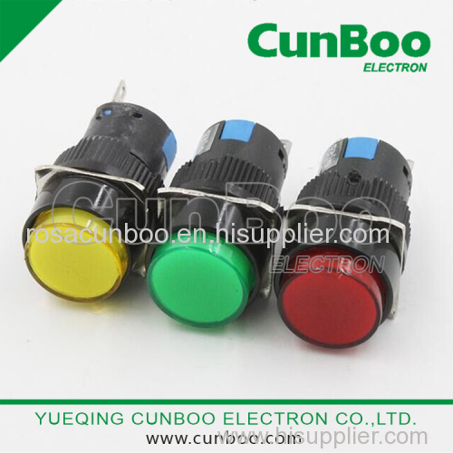 emergency stop switch/ illuminated push button switch12V 24V 36V 48V 220V ON-OFF and momentary push button switch