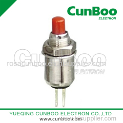 DS-402 OFF-(ON) Small Push Button Switch/nonlock momentary push button switch push on and normally closed button switch