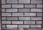 Gray Artificial Faux Exterior Brick For Wall Decoration Frost Resistance