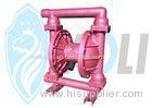 Colorful Pneumatic Double Diaphragm Pump Self Priming For Corrosive Liquids