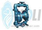 Aluminum Double Pneumatic Diaphragm Pump Air Powered For Flammable Liquids