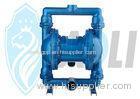 Low Pressure Double Chemical Diaphragm Pump Air Driven For Flammable Liqtuid