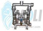 Air Powered Stainless Steel Diaphragm Pump For High Viscous Liquid