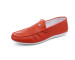 Mens pull on business flat fashion shoes