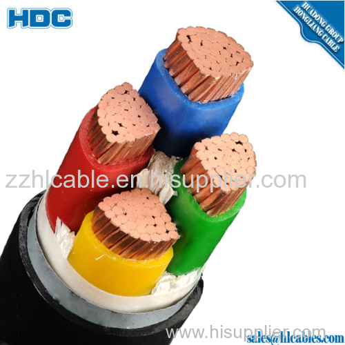 xlpe insulated 4 core cable 25mm2 3x35mm2 power cable