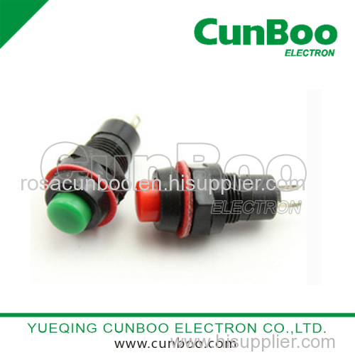 DS-211 ON-OFF Electric Push Button switch/DS-213 off-(on) momentary push button switch 10mm diameter