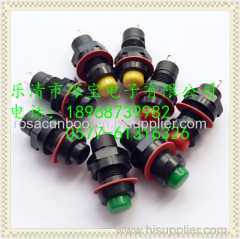 DS-211 ON-OFF Electric Push Button switch/DS-213 off-(on) momentary push button switch 10mm diameter