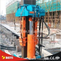Beiyi new type BY-BZJ-300LS H-beam hydraulic pile pulling mainly used in municipal construction.