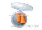 Economical Snore Blocking Ear Plugs With Transparent Cylinder Plastic Box