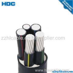 Aluminum XLPE insulated underground Low Voltage line manufacturer Power transmission Cable