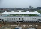 Commercial Tensile Fabric Structures Gymnasium Awning PVDF Roof Cover