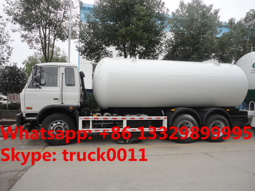 dongfeng 25000L lpg gas bobtail truck for sale