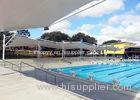 Australia Project Swimming Pool Tension Fabric Structures PVDF With Steel Frame