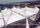 PTFE Fabric Project Swimming Pool Tents PVDF Tensile With Steel Frame