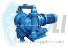 Light Weight Electric Double Diaphragm Pump Horizontal With Reduction Gears