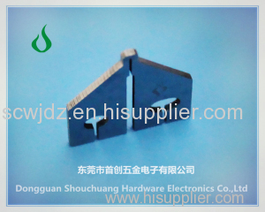 Enamelled aluminium wire spot welding heads