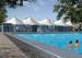 Waterproof Metal Umbrella Tensile Roof Structures Shade For Pool Areas