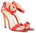 New fashion snake texture stiletto heel dress sandals