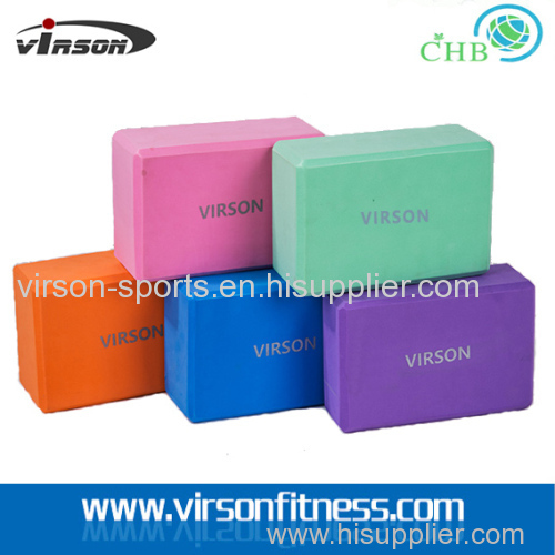 Virson Yoga &Pilates Type Mix Colourful EVA Foam Yoga Bricks Wholesale