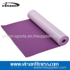 Virson double layer colour eco-friendly PVC material yoga mat