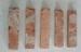 Red Reclaimed Clay Bricks Free Sample For Background Wall 240*50*20mm