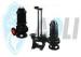 Portable Cast Iron Submersible Grey Water Pumps Double Impeller For Sewage Treatment